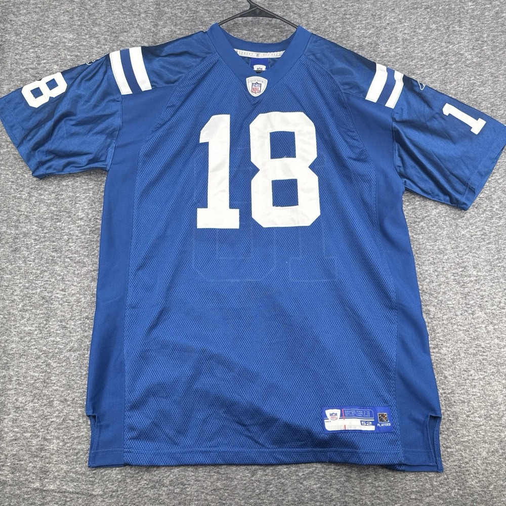 Vintage Indianapolis Colts Peyton Manning Jersey Mens Sz 52 Reebok NFL